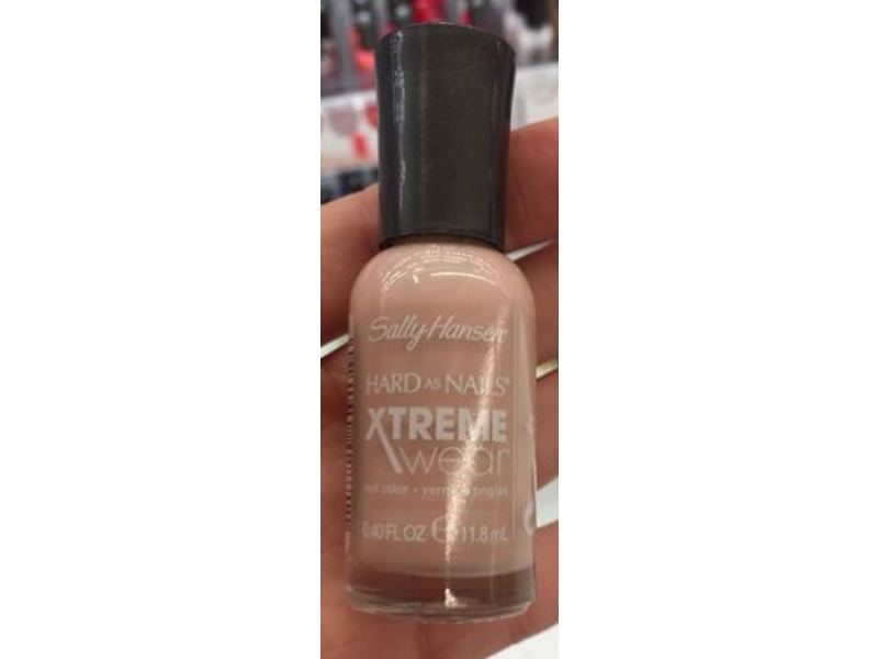 Sally Hansen Hard As Nails Xtreme Wear Nail Color, Bare It All, 0.40 fl oz/11.8 mL