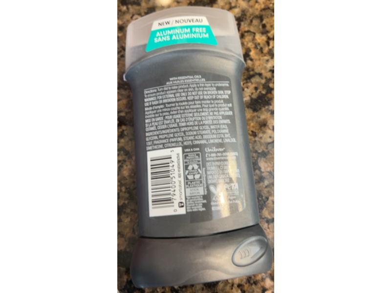 Dove Men + Care 72h Odor Protection Deodorant, Moon Oasis, 3.0 oz/85 g, Pack Of 4