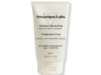 SweetSpot Labs Moisture Restoring Rich Full Body Cleanser, Fragrance Free, 1 fl oz/30 mL - thumbnail 1