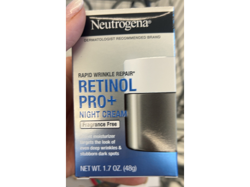 Neutrogena Retinol Pro+ Night Cream, 1.7 oz/48 g