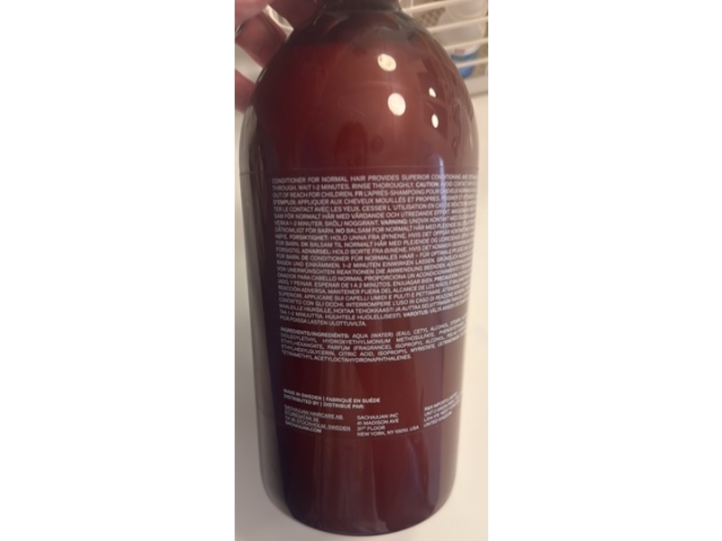 Sachajuan Normal Hair Conditioner, 33.5 fl oz/990 mL
