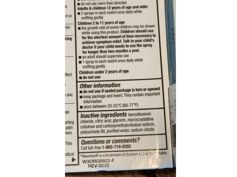 Walgreens Allergy Nasal Spray, 0.57 fl oz/17.0 mL, 120 Count
