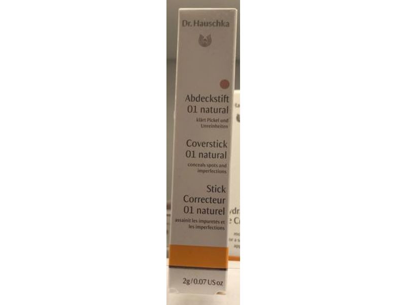 Dr.Hauschka Cover Stick, 01 Natural, 0.07 oz/2 g