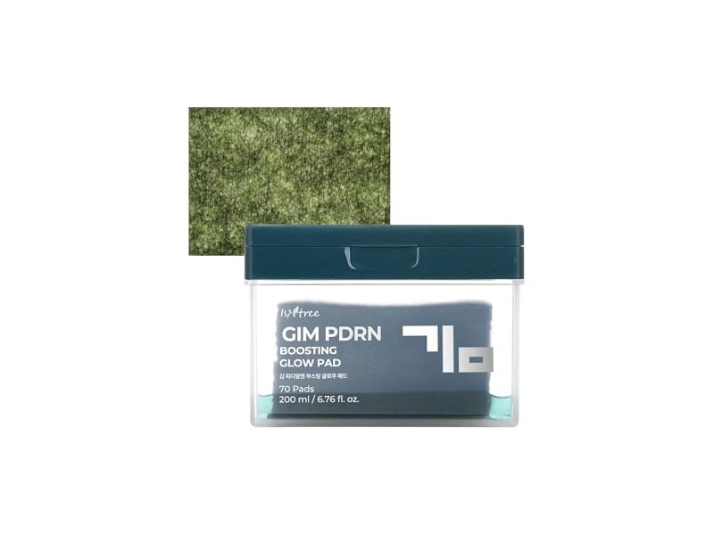Isntree Gim Pdrn Boosting Glow Pad, 6.76 fl oz/200 mL, 70 Count
