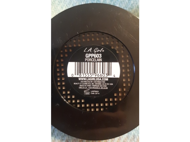 L.A. Girl Pro. Face High Definition Matte Pressed Powder, GPP603 Porcelain