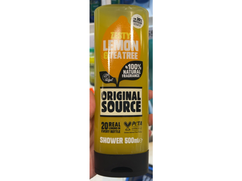 Original Source Shower Gel, Lemon & Tea Tree, 500 mL