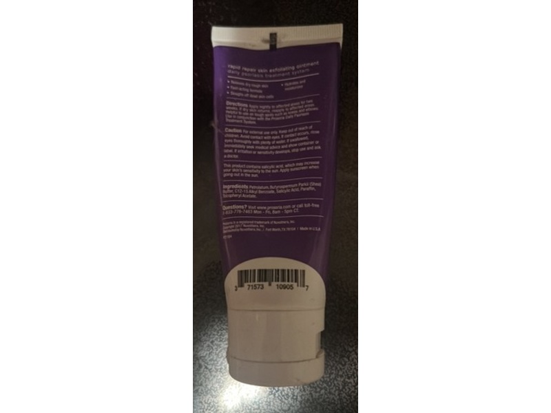 Psoriasis Exfoliating & Moisturizing Ointment, 2 oz/60 g