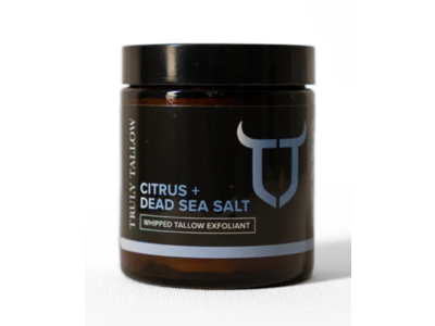 Truly Tallow Whipped Exfoliant, Citrus + Dead Sea Salt