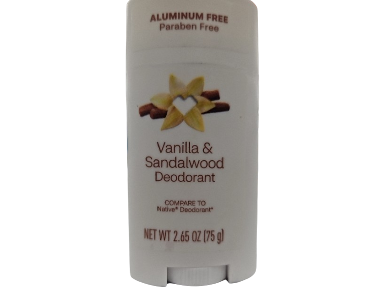 Native Deodorant, Vanilla & Sandalwood , 2.65 oz/75 g