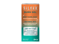 Silvex Burn Gel Moisturizing Antibacterial Hydrogel, 0.18 oz/5 g - Image 2