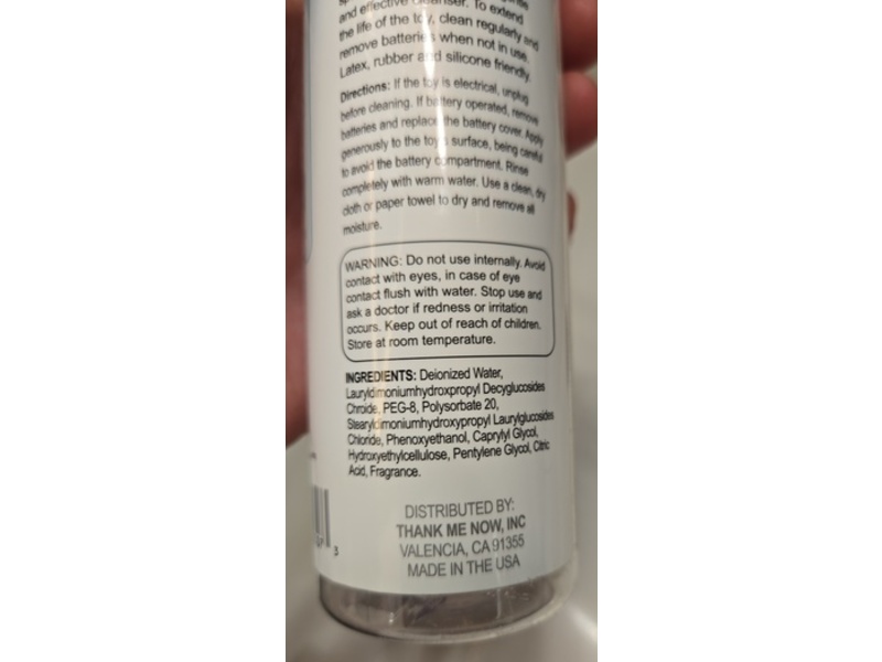 Revive Advanced Toy Cleaner, Fresh Scent, 8 oz/236 mL