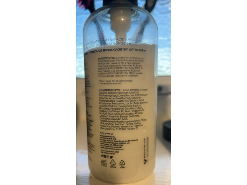 Bleach London Reincarnation Conditioner, 10.14 fl oz/300 mL