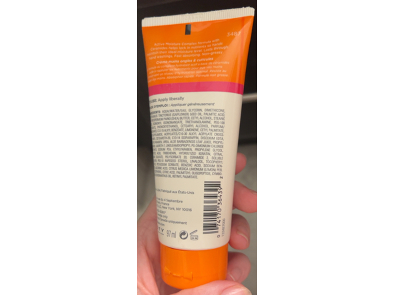 Sally Hansen Nails & Cuticles Hand Creme, Shea Butter, 3.4 oz/96 g, Pack Of 2