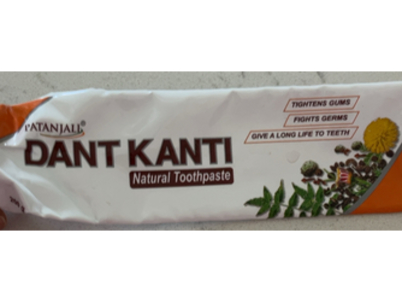 Patanjali Dant Kanti Toothpaste, Natural, 100 g