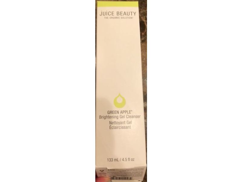 Juice Beauty Green Apple Brightening Gel Cleanser, 4.5 fl oz/133 mL