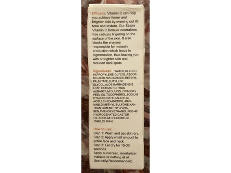 Mooyam Vitamin C Serum, 1 oz/30 mL