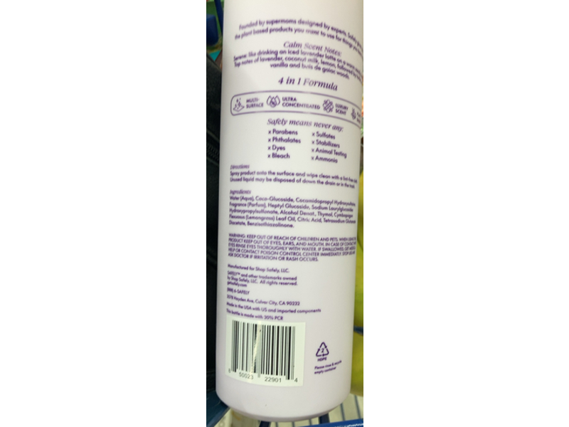 Safely Universal Multi-Surface Cleaner, Rise Scent, 28 fl oz