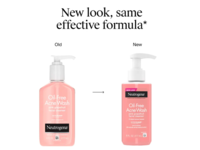 Neutrogena Oil-Free Acne Wash Facial Cleanser, Pink Grapefruit, 175 mL - thumbnail 2