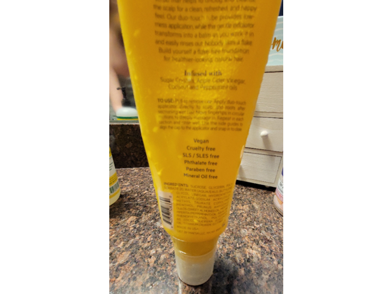 Tph By Taraji Sugar-Based Scalp & Hair Scrub, Never Salty, 6.7 fl oz/198 mL