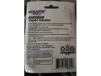 Equate Vapor Inhaler, Menthol Scent, Pack Of 3 - thumbnail 3