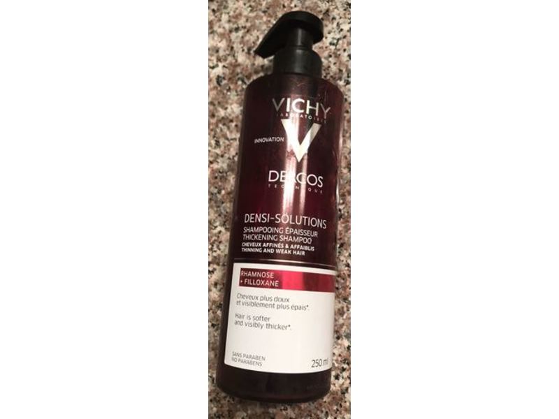 Vichy Laboratories Dercos Technique Densi - Solutions Thickening Shampoo, Rhamnose + Filloxane, 250 mL