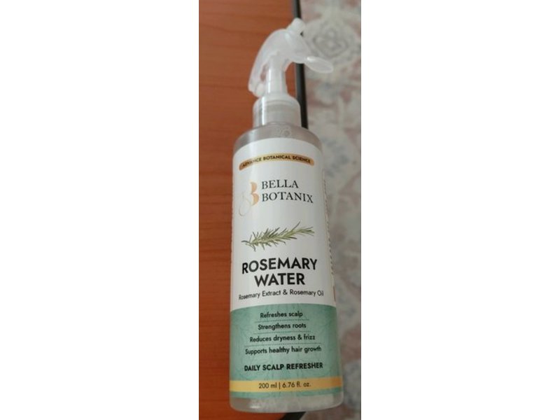 Bella Botanix Daily Scalp Refresher, Rosemary Water, 6.76 fl oz/200 mL