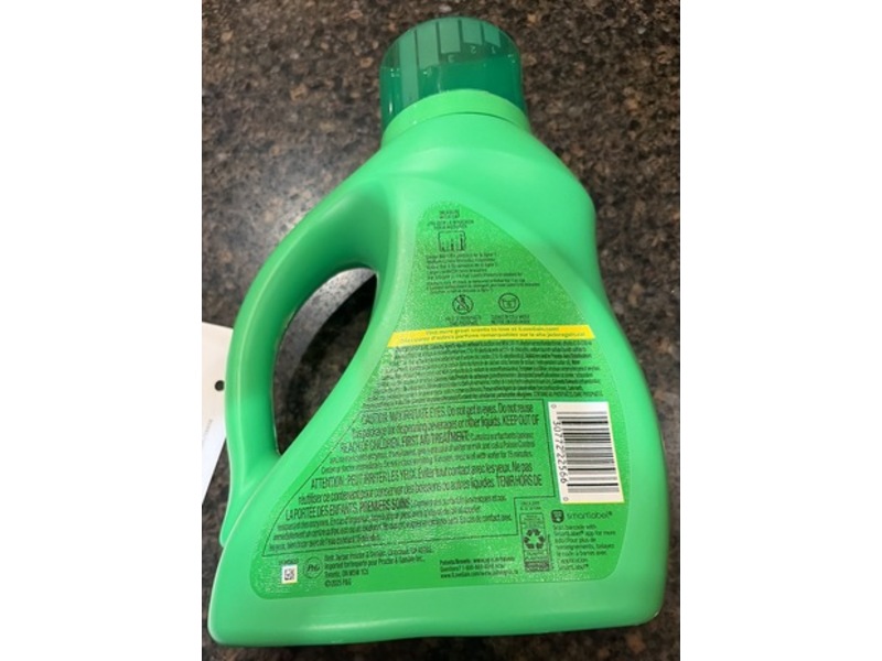 Gain Laundry Detergent. Moonlight Breeze, 45 Loads, 60 fl oz/1.77 L, Pack Of 2