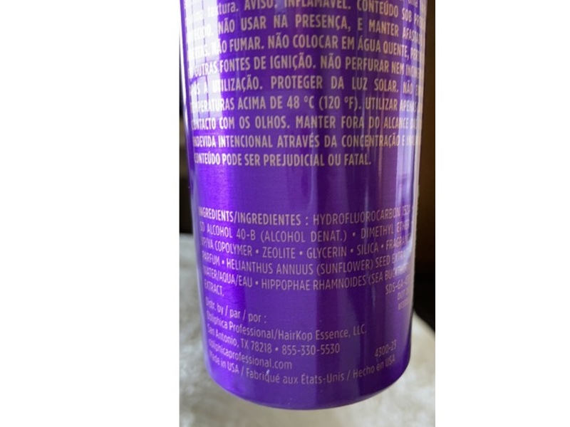 Obliphica Professional Quick-Dry Volume Spray, Seaberry, 5.7 oz/200 mL