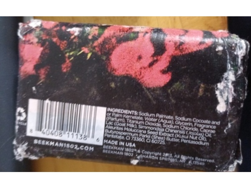 Beekman 1802 Goat Milk Soap, Heirloom Rose, 9.0 oz/255 g