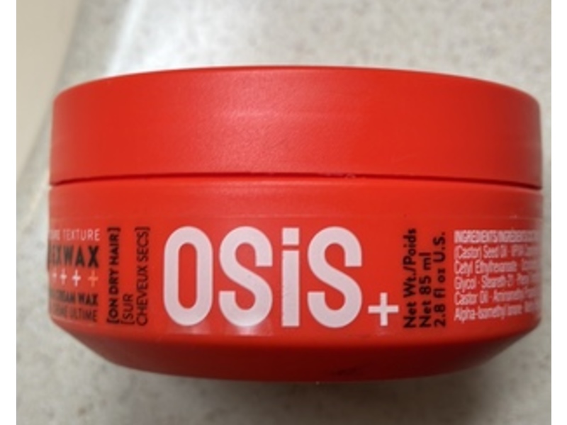 Schwarzkopf Professional OSiS+ Texture Flexwax Strong Cream Wax, 2.8 fl oz/85 mL