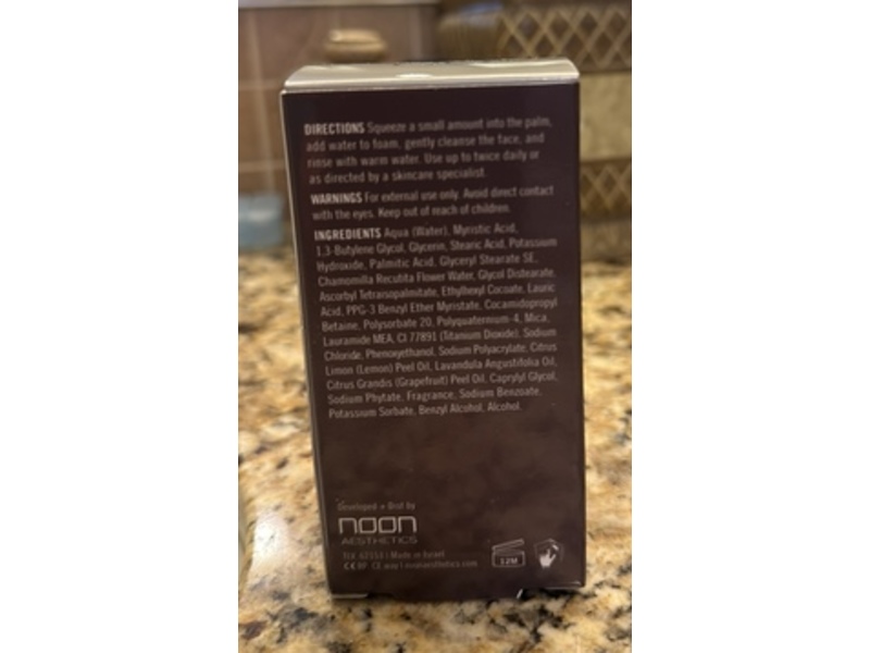 Noon Aesthetics C-Foaming Cleanser, 1 fl oz/30 mL