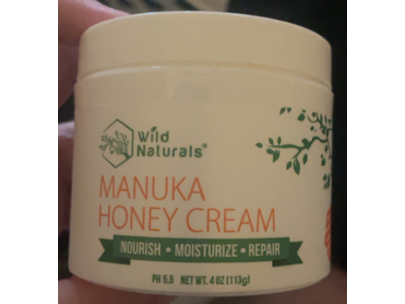 Wild Naturals Manuka Honey Cream, 4 oz/113 g
