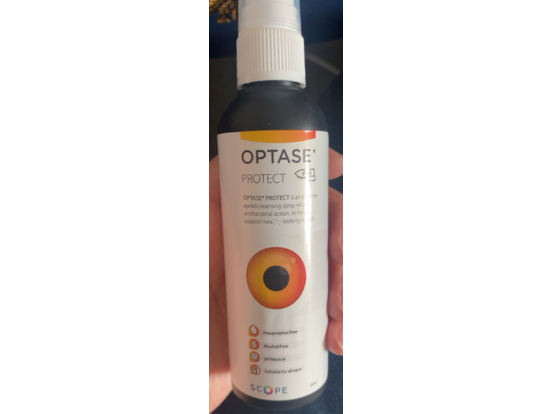 Optase Protect Eyelid Cleansing Spray, 100 mL