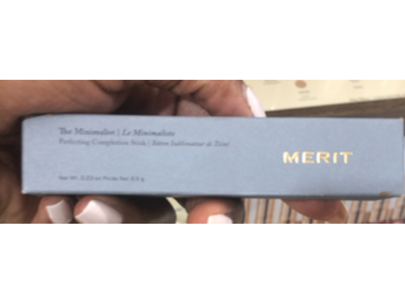 Merit The Minimalist Perfecting Complexion Stick, Buff, 0.23 oz/6.5 g