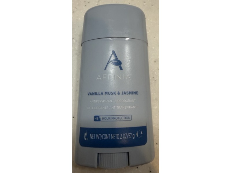 Affinia Antiperspirant & Deodorant, Vanilla Musk & Jasmine, 2 oz/57 g