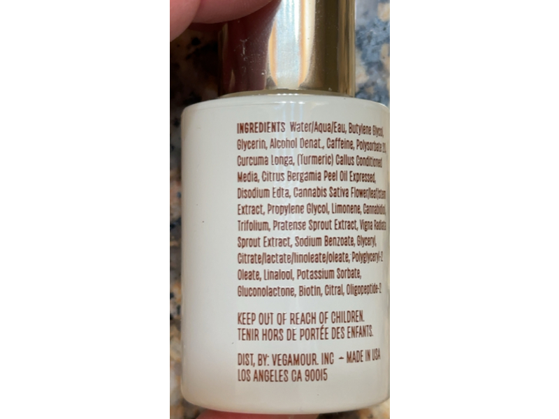 Vegamour, Gro+ Advanced Hair Serum, 1 fl oz/30 mL