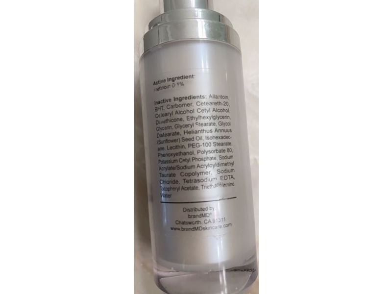 Brand Md Ra Cream 0.1 %, 1 oz/28.3 mL