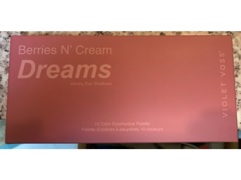 Violet Voss Berries N' Cream Dreams Velvety Eye Shadows Pallete