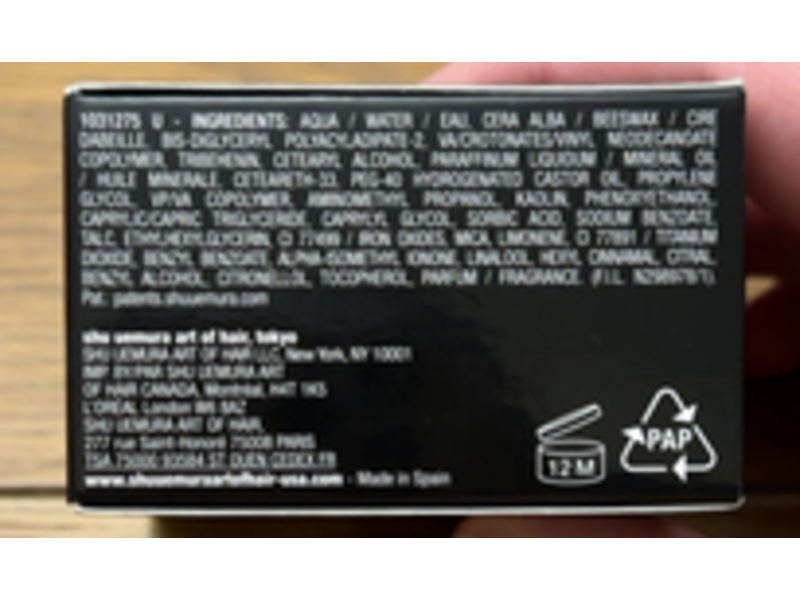 Shu Uemura Nendo Definer Matte Clay, 2.5 oz/71 g