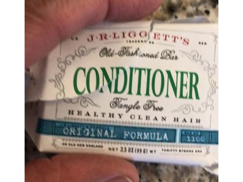J.R. Liggett's Conditioner Bar, Tangle Free, 3.5 oz/99 g