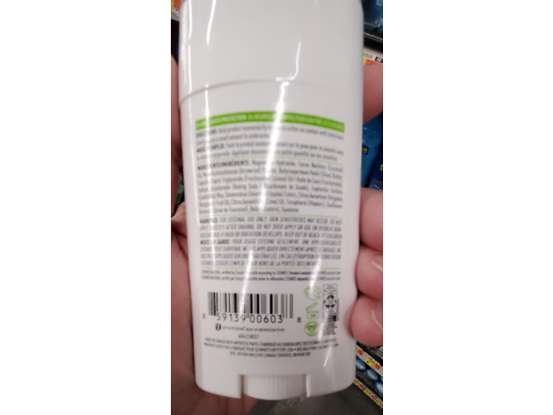 Schmidt's Signature Natural Deodorant, Bergamot + Lime, 2.65 oz/75 g