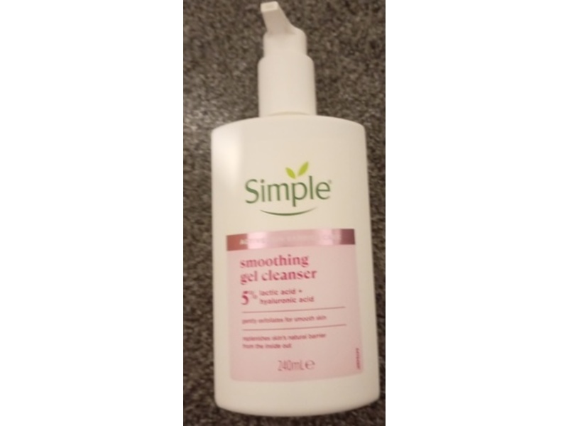 Simple Smoothing Gel Cleanser, 240 mL