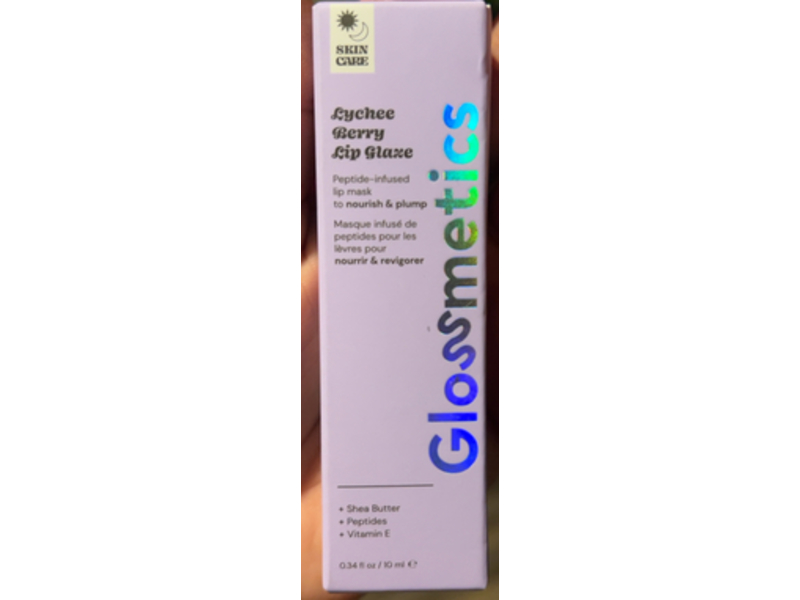 Glossmetics Lychee-Berry Lip Glaze Mask, 0.34 fl oz/10 mL