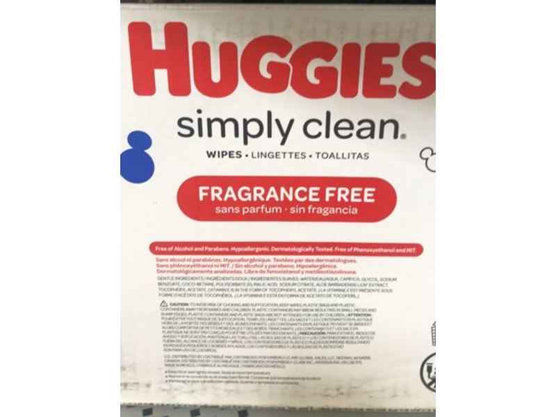Huggies Simply Clean Baby Wipes, 704 Count, Pack Of 11