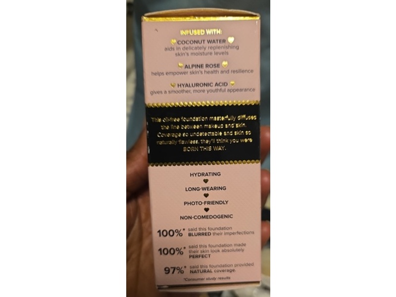 Too Faced Born This Way Medium To Full Coverage Foundation, Cocoa, 1.0 fl oz/30 mL