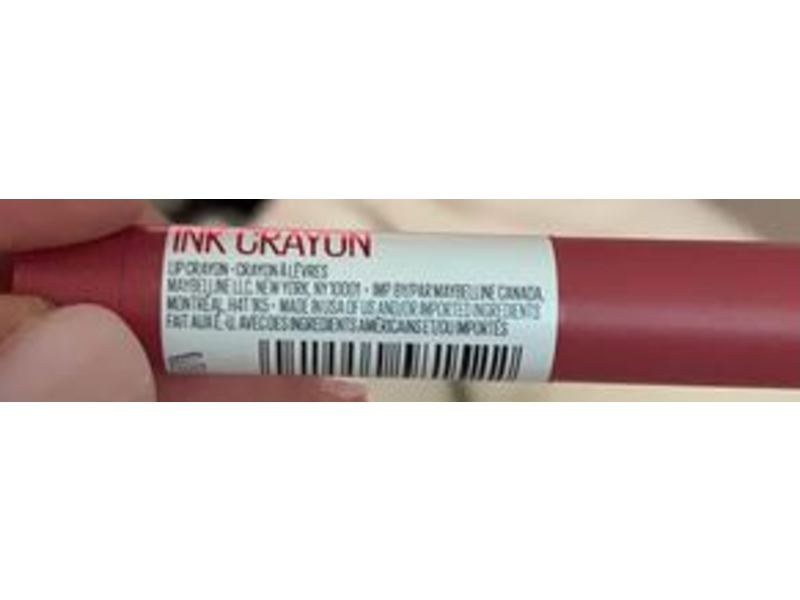 Maybelline Superstay Matte Lipstick, Ink Crayon, Run The World, 0.04 oz