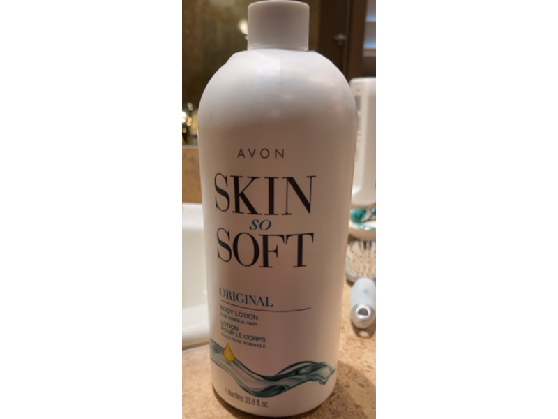 Avon Skin So Soft Original Body Lotion, 33.8 fl oz/1 L