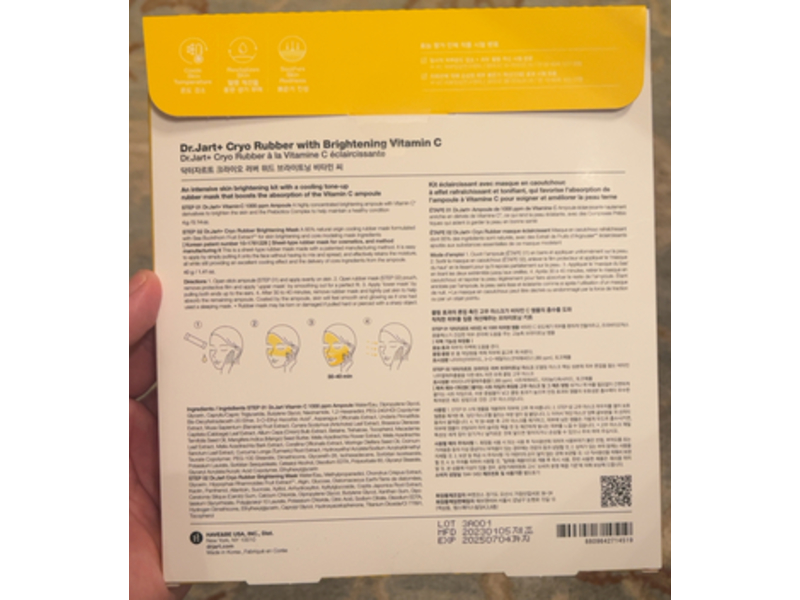 Dr. Jart+ Cryo Rubber 2 - Step Intensive Brightening Kit, Vitamin C