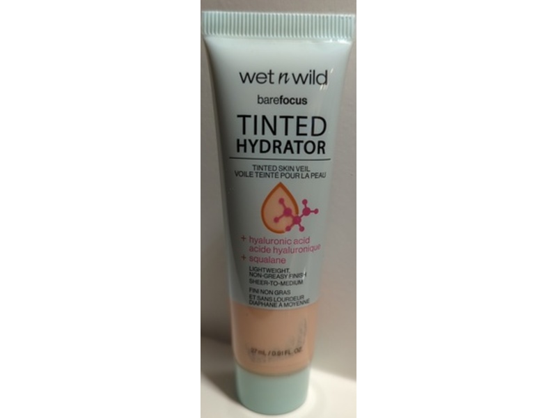 Wet n Wild Bare Focus Tinted Hydrator, Fair, 0.91 fl oz/27 mL