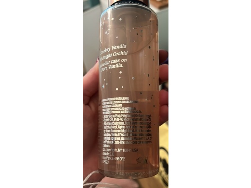 Victoria's Secret Fragrance Mist, Bare Vanilla Starlit, 4 fl oz/250 mL